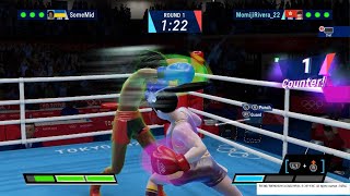 OLYMPIC GAMES TOKYO 2020 boxing Katelyn vs SomeMid [upl. by Wojcik]