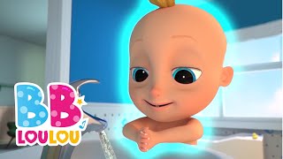 🙌Lave tes mains  Comptines à gestes pour bébés  BB LouLou [upl. by Nyvek539]