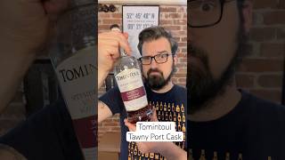 Tomintoul Tawny Port Cask Finish im Short Review  tomintoul whisky review [upl. by Janine]