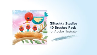 FREE Von Glitschka Brushes Overview Tutorial  Astute Graphics [upl. by Annelak]