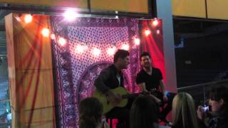 Dan  Shay quotSwayquot Acoustic Session live at Mohegan Sun 5314 [upl. by Aizahs]