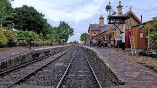 Drivers Eye View – Severn Valley Railway – Kidderminster to Bridgnorth [upl. by Saxena]