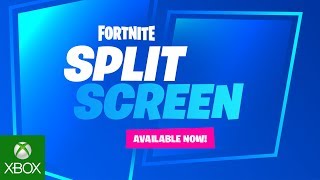 Introducing Fortnite Split Screen [upl. by Perot]