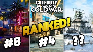 EVERY BLACK OPS COLD WAR MULTIPLAYER MAP RANKED Worst to Best [upl. by Enoch]