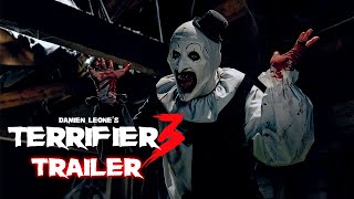 Terrifier 3 2024 Uncut Theatrical Trailer  Only in cinemas  David Howard Thornton Lauren LaVera [upl. by Goodrow]