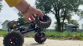 LEGO technic springless Suspension crawler [upl. by Mattox657]