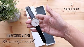 NORDGREEN WATCHES  Unboxing video of 40mm Native watch series [upl. by Eetnahc]