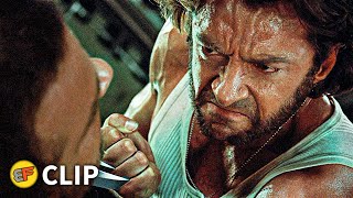 Wolverine vs Sabretooth  The Island Fight Scene  XMen Origins Wolverine 2009 Movie Clip HD 4K [upl. by Sprung]