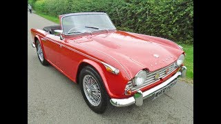 Triumph TR4A IRS 1967 [upl. by Lomaj]