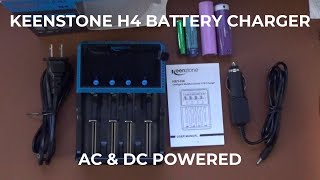 RECHARGEABLE AA AAA LITHIUM BATTERY CHARGER [upl. by Nonnaihr]