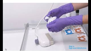 Tristel Trio system for High Level Disinfection of TOETEE probes [upl. by Bravar711]