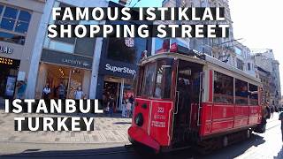 What Can You Buy On The Famous Istiklal Street In Istanbul Turkey [upl. by Schlessel]