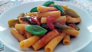 Rigatoni con i Friggitelli [upl. by Torosian739]