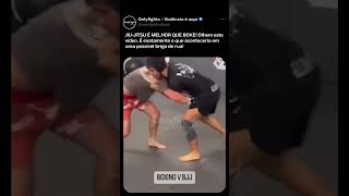 Jiu Jitsu vs Boxe Quem Ganha Qual o Melhor Diferença entre as Artes Marciais boxing jiujiteiro [upl. by Madora]