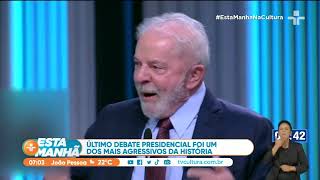 Eleições 2022 último debate dos candidatos à Presidência é marcado por polêmicas e discussões [upl. by Rafiq]