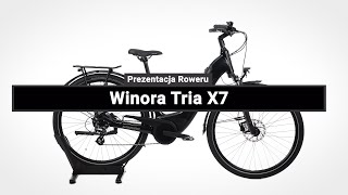 Rower Elektryczny Winora Tria X7  Prezentacja roweru [upl. by Eirellav]