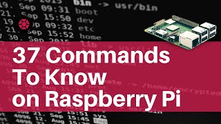 37 Commands you Need to Know on Raspberry Pi [upl. by Carla106]