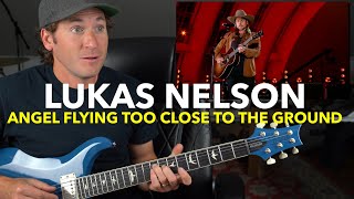 Guitar Teacher REACTS LUKAS NELSON quotAngel Flying Too Close To The Groundquot  LIVE [upl. by Terina536]