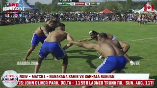 Semi 1  Azaad Punjab Kesari Vs BC United Calgary 2024 [upl. by Zetrauq]