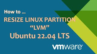 How To Extend LVM Disk For Linux Ubuntu 2204 Virtual Machine On VMware 67  English and Bahasa [upl. by Farlie]