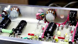 Small Tube Amp Build  Step by Step 7  Pots Switches Small Demo [upl. by Kiona]