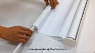 Zebra Roller Shade Instruction video [upl. by Niliak]