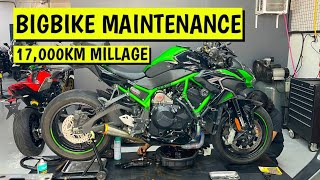 Bigbike Maintenance 1000cc  REED MOTOVLOG [upl. by Levania319]