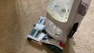 Review of the Hoover Smartwash Automatic Carpet Cleaner FH52000 Turquoise 435 Inches [upl. by Poock]