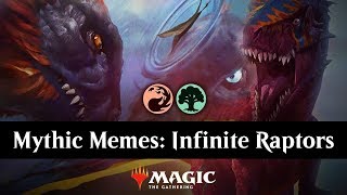 Infinite Polyraptor Combo in Mythic  MTG Arena Gameplay [upl. by Taka]