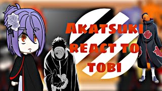 Akatsuki react to tobi 1GCRVNaruto [upl. by Nereil181]