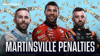 NASCAR Fines Wallace Chastain Dillon Suspends 9 After Martinsville  Irwindale Speedway Closing [upl. by Alf]