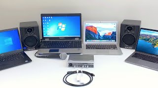 How to connect a FireWire Audio Interface to a Mac or PC with Thunderbolt 3USBC [upl. by Fafa534]