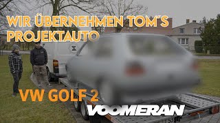 Wir holen unser neues Projekt  VW Golf 2 Voomeran  Breitbau  Voomeran  Stahlwerkz  CrewLove [upl. by Julide]