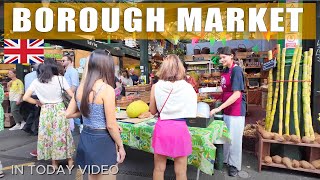 Tasting Tour of BOROUGH MARKETS Best Street Food in England [upl. by Enier917]