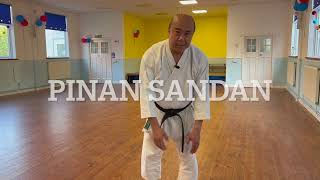 Wado Ryu  Pinan Sandan kata A talk through of the main points [upl. by Jeremy]