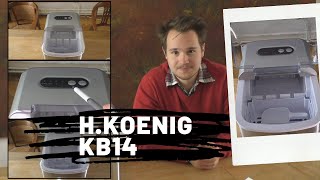 EiswürfelmaschineIce Maker  HKoenig KB14 Review [upl. by Macilroy]