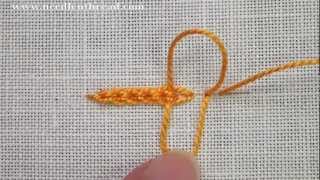 Hungarian Braided Chain Stitch [upl. by Fannie]