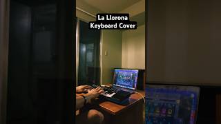 La llorona song on keyboard 👻 piano pianocover keyboardist coco lallorona musician [upl. by Orling]