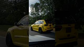 Jeep Trackhawk Gapped by Mustang [upl. by Redman339]