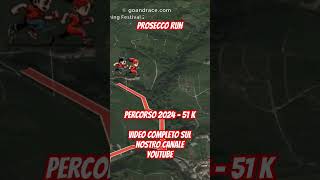 Conegliano Valdobbiadene Prosecco Running Festival 2024 vola sul percorso di 51 km [upl. by Egni]