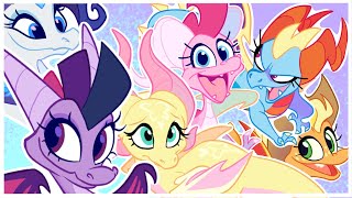 I turned the mane six into dragons [upl. by Ailecnarf917]