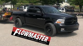 Flowmaster super 44  57 hemi  4th gen ram 1500 [upl. by Sina]