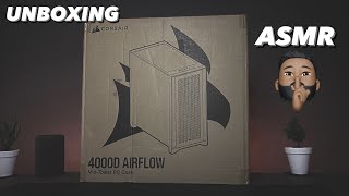 ASMR CORSAIR AIRFLOW 4000D UNBOXING EL MEJOR GABINETE EN 2021MONTECH [upl. by Jumbala765]