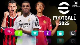 NOVO EFOOTBALL PES PPSSPP 2025 LITE 100 ATUALIZADO BRASILEIRÃO EUROPEUNOVAS TRANSFERÊNCIAS✅ [upl. by Abert432]