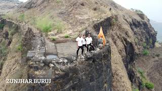 Drone view of Sinhagad Fort in 4K [upl. by Duval850]