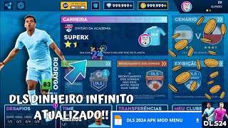 Dream League Soccer 2024 Como Ter Dinheiro Infinito no DLS 24 [upl. by Nylac]