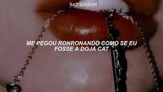 i dont do drugs tradução • doja cat ft ariana grande [upl. by Jakie]