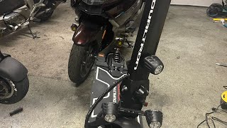 Dualtron x limited central locking system with Alarm imbedded in the scooter [upl. by Spatola]