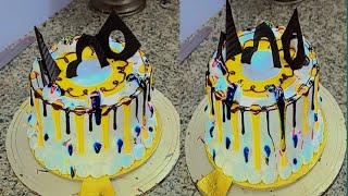 mango cake design  mango cake recipe  amazing cake design mango mangorecipe [upl. by Chandless163]