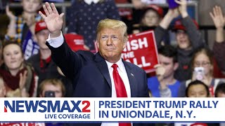 LIVE President Donald Trump rally in Long Island New York  NEWSMAX2 [upl. by Tracay]